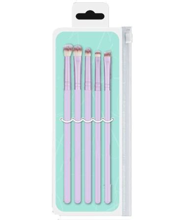 Makeup Brush 5 Pieces Multifunctional Eye Shadow Brush Soft Makeup Tools Non-irritating Synthetic Fiber Bristles Brush Sets - Buy Online on GoSupps.com