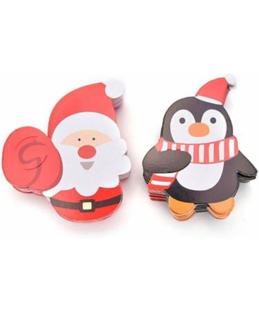  PRETYZOOM PRETYZOOM 150 Pieces Candy Lollipop Christmas Decor Christmas Decorations Ornament Card Paper Lollipop Decorations Candy Paper Card Decorate Red - Buy Online on GoSupps.com