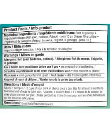 Hydrolyzed Marine Collagen (Cod Haddock Pollock) - Buy Online on GoSupps.com