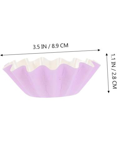Warmhm 50 Pack Wax Paper Cups for Candles | PET-Coated Violet Purple 8.9x8.5x2.8cm | Ideal for Wax Melting Warmers - Buy Online on GoSupps.com