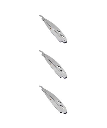Cabilock 3 STK M quinas de Afeitar Para Hombres Handwracle Razor For Men Shave Men Razor Rasier Rasuradoras Para Hombres Bleed Head Raepers for Men Handbuch Man Rustfreier Stahl