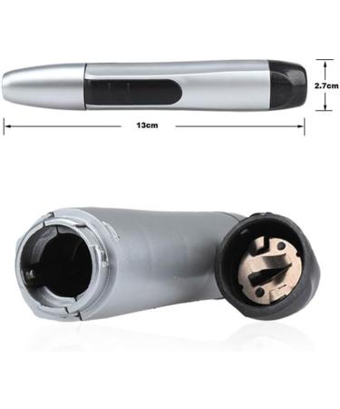 Unisex Waterproof Electric Nose & Ear Hair Trimmer | Quick Painless Rotary Blade System for Ultimate Grooming - Buy Online on GoSupps.com