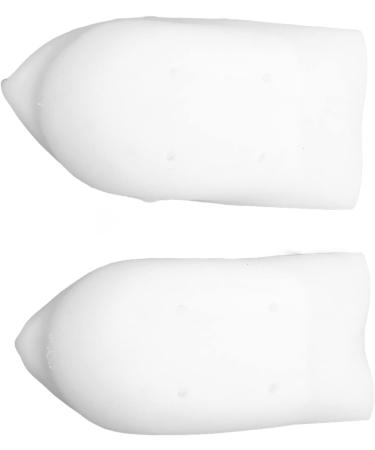 Silicone Heel Pad - Invisible Height Increase & Comfort | Flexible White Heel Cups for All-Day Wear - Buy Online on GoSupps.com