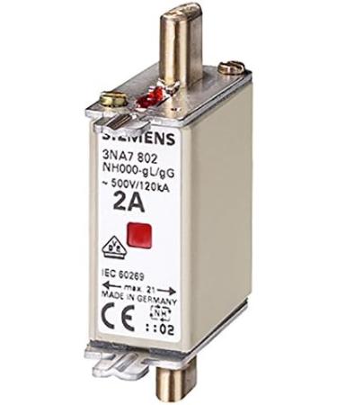 Buy SIEMENS NH Fuse Link NH000 63A - Set of 3 with Combination Indicator | International Shipping Available - Buy Online on GoSupps.com