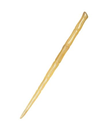 minkissy Thick Decor Bamboo Girls Sheep Chopsticks Horn Natural for Accessories Long Clip Headdress Minimalist and Jewelry Accessory Shape Hair Bun Hairpin Sticks Carved Lady Chopstick
