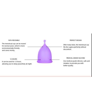 Florauspicious Reusable Menstrual Cup Set - 2 Pack (Small Pink) | Eco-Friendly Female Care - Buy Online on GoSupps.com