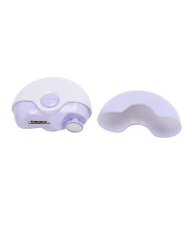Electric Automatic Nail Clipper Dual Speeds USB Rechargeable Safety Fingernail Cutter File Nail Dust Storage Especially for Children and the Elderly