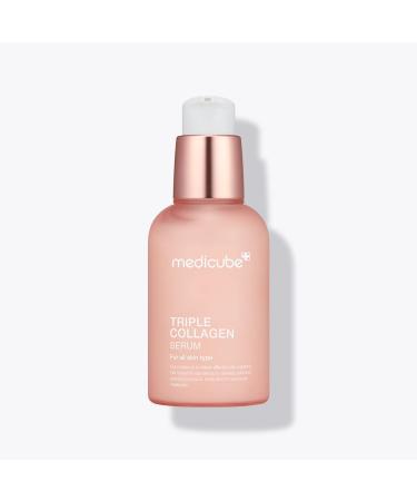 Medicube Triple Collagen Serum || Nourish dull skin with Triple Collagen Complex | A lightweight serum that can be absorbed faster and deeper into skin barrier | Korean Skincare