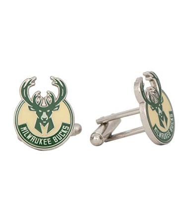 Milwaukee Bucks Team NBA National Basketball Association Logo Formal Wear (Cufflinks)