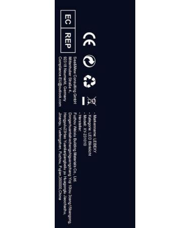 Lebexy LED Bline Light Set - 2 Safety Lights for Kids' School Bags Strollers Cycling & Camping | 3 Light Modes | Ideal Warning Lamp - Blue - Buy Online on GoSupps.com