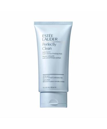 Est e Lauder Perfectly Clean Multi-Action Foaming Cleanser/Purifying Face Mask 5.0 oz.