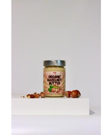 Huggiberries Organic Hazelnut Butter - Vegan 100% Turkish Hazelnuts 300g | Palm Oil Free No Sugar Protein Source - Shop Now! - Buy Online on GoSupps.com