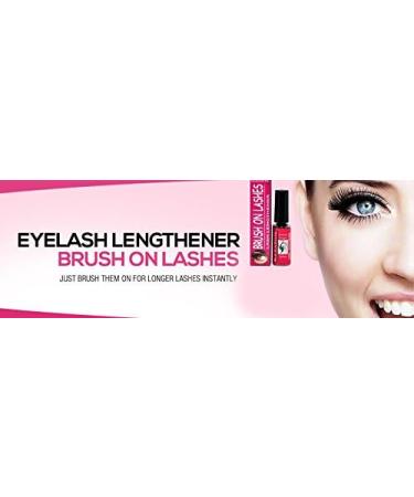 BRUSH ON EYELASH LENGTHENER & THICKENER (Black) - Buy Online on GoSupps.com