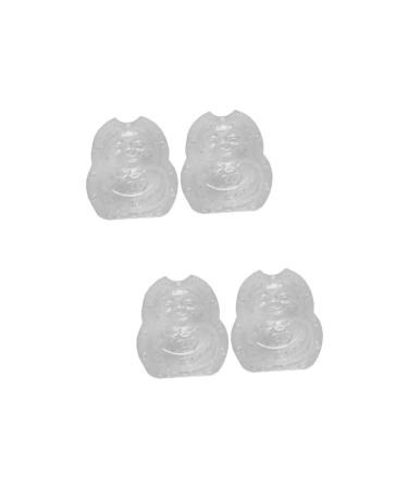 TEHAUX Peach Mold 4 Pcs Vegetable Shaping Mold Fruit Small Forming Mold Mini Tools Melon Shaping Mold Watermelon Cute