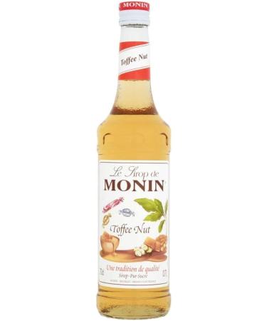 Monin Toffee Nut Coffee Syrup 70cl + Pump Set 2-Pack | Rich Toffee Coffee Flavor - Buy Online on GoSupps.com