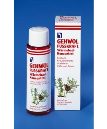 GEHWOL Foot Power Heat Bath Concentrate 150 ml - provides spontaneous and lasting pleasant foot warmth