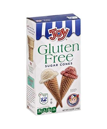 Joy Gluten-Free Sugar Ice Cream Cones 5 oz - 2 Pack - Buy Online on GoSupps.com