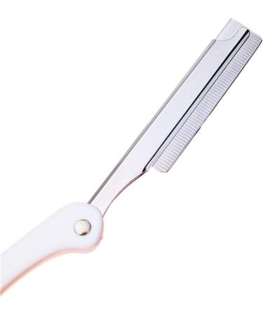 Nfegsiya Eyebrow Razor Trimmer - Foldable Stainless Steel Face Hair Remover for Women | Professional Makeup Tool (Color: YX113) - Buy Online on GoSupps.com