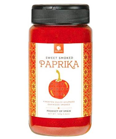 Gourmanity 5.64 oz Sweet Smoked Spanish Paprika Powder | Pimenton Dulce Ahumado | Kosher Spanish Smoked Paprika Powder - Buy Online on GoSupps.com