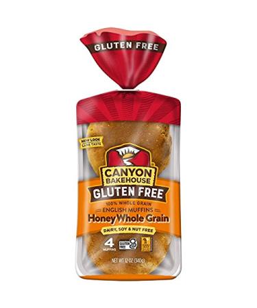 Canyon Bakehouse Shelf Stable Gluten Free English Muffins, 12 Ounce - Buy Online on GoSupps.com