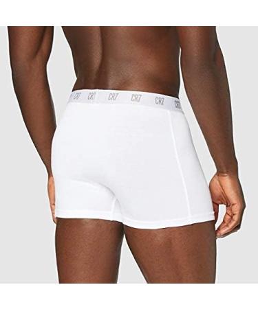 CR7 Men's Basics 3 Pack Organic Cotton Blend Trunks - Comfortable and Sustainable Underwear - Buy Online on GoSupps.com