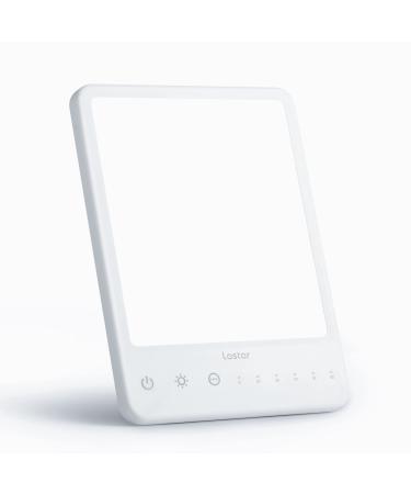 Light Therapy Lamp, LASTAR UV Free 10000 Lux Sun Lamp with 10-60 Minutes Timer Function, 5 Adjustable Brightness Levels, Touch Control, Sunlight lamp LED for Seasonal Sunlight Changes and Winter Blue A-white - Buy Online on GoSupps.com