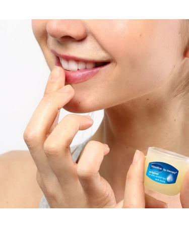 Vaseline Lip Therapy Original Mini White Petrolatum - Pack of 6 - 0.25 Oz Ea - Buy Online on GoSupps.com