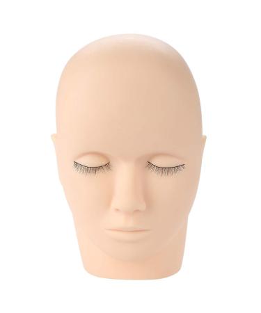 Eyelash Extension Training Head - Realistic Rubber Doll for Cosmetology & Makeup Shops | Perfect for Eyelash Extensions Practice - Buy Online on GoSupps.com