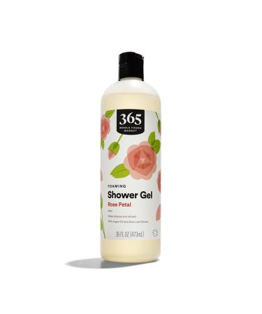 365 by Whole Foods Market Foaming Shower Gel Rose Petal 16 Fl Oz Rose 16 Fl Oz (Pack of 1)