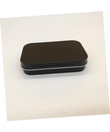 NUOBESTY 8pcs Box Jewelry Boxes Square Containers with Lids Food Rectangular Tin Cans Candy Box Rectangle Size 2 Black - Buy Online on GoSupps.com
