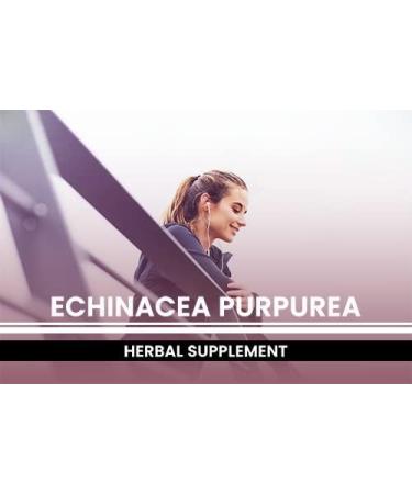 Echinacea Purpurea Capsules - 365 Count (1 Pack) | Pure Original Ingredients, Lab Verified, No Fillers - Buy Online on GoSupps.com