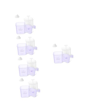 Healeved 10 Pcs Foam Cup Foaming Face Wash Marshmallows Facial Face Foam Maker Plastic 11.00X7.50X7.50CMx5pcs As Shownx5pcs