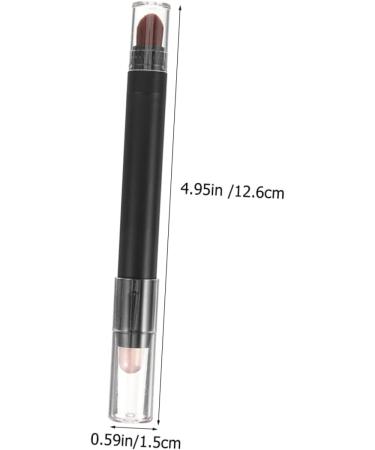 MUSISALY 2pcs Eye Makeup Stick Makeup Eyeshadow Brushes Stick Eye Shadow for Women Makeup Brush Abs Black - Buy Online on GoSupps.com