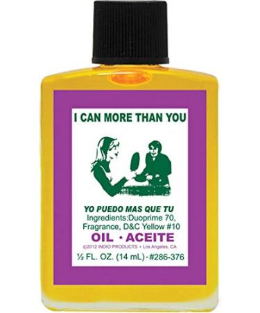 (6Pack) Indio Products Spiritual Anointing Oil- I CAN More Than 1/2oz