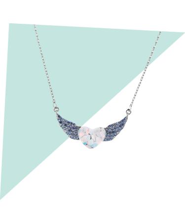 CALLARON A Necklace Necklaces Women Necklace Women Rhinestone Chain Pendant Miss Jewelry Korean Fashion - Buy Online on GoSupps.com