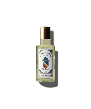 Shop Caswell-Massey Greenbriar Gold Cap After Shave - Soothing Aftershave with Petitgrain Mandarin & Sage - 3 Fl Oz - International Shipping Available - Buy Online on GoSupps.com