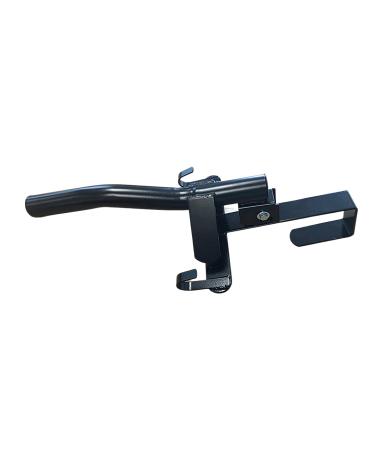 Saddle holder foldable for hanging on horse | Saddle holder to pull out | Saddle holder portable | black (1x black)