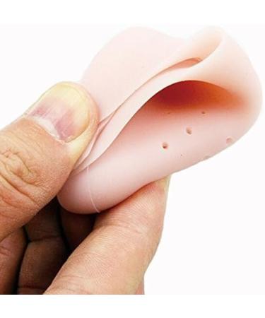 Soft Silicone Gel Pointe Ballet Dance Shoe Toe Pads - Breathable Hole Protector - Nude (1 Pair) - Buy Online on GoSupps.com