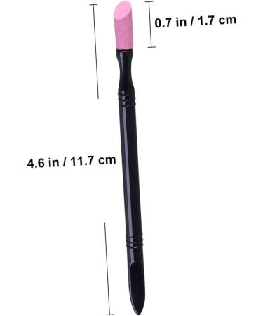 rubber cuticle pusher for nails nail art pusher rubber nail sticks cuticle file stick cuticle remover tool cuticle nail cuticle pusher plastic manicure nippers care slicer - Buy Online on GoSupps.com