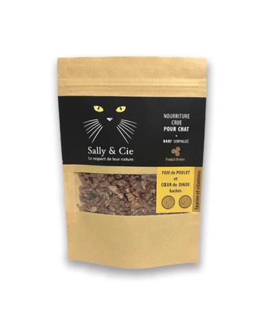 Freeze Dried Chicken Liver and Heart of Turkey for Cats