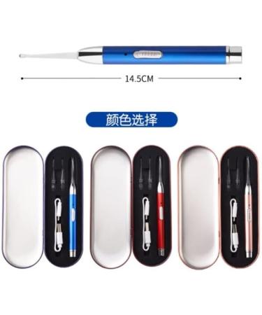 LUYILA Ear Wax Removal Tool with Flashlight in Rose Gold - Luminous Ear Curette with Storage Box - Buy Online on GoSupps.com