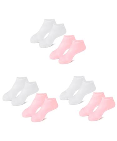 FRCOLOR 6 Pairs Exfoliating Moisturizing Socks Girl High Heels Hydrating Socks Pedicure Cracked Heel Socks Beauty Womens Socks Girls Moisturizing Sock Foot Girl Child Nursing Supplies Sebs