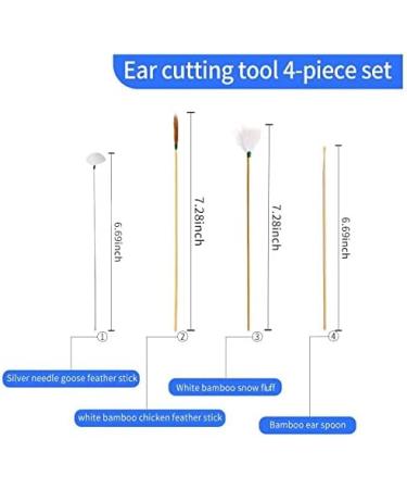 Shandong Papaya Wooden Bamboo Ear Scoop - Portable Earwax Removal Tool - Buy Online on GoSupps.com