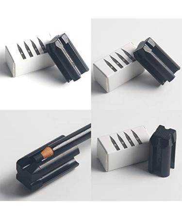 Eyebrow Pencil 4-in-1 Eyebrow Pencil Sharpener Set Eye Makeup Sharpening Tool with Blade for Waterproof Peel Off Brow Pencils Mua Eyebrow Pencil - Buy Online on GoSupps.com