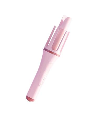 Healeved Hair Curler Household Hair Curler Pink Abs Automatic Hair Curling Wand 32.50X5.50X5.50CM Pink