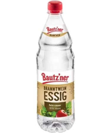 Bautz'ner Lot of 3 bottles of vinaigre de vin d'apparition 1000 ml - Buy Online on GoSupps.com