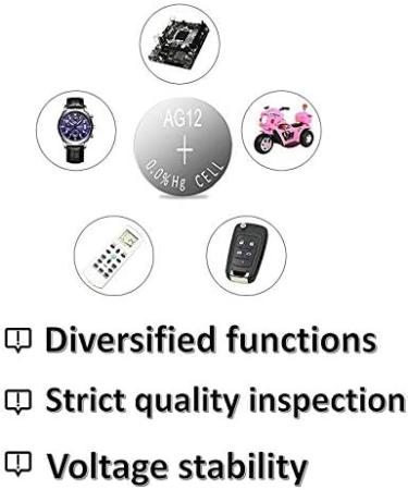 SKOANBE 20 Pack LR43 386 AG12 Alkaline Button Cell Batteries - 1.5V Long-lasting Performance Ideal for Watches & Electronics - Buy Online on GoSupps.com