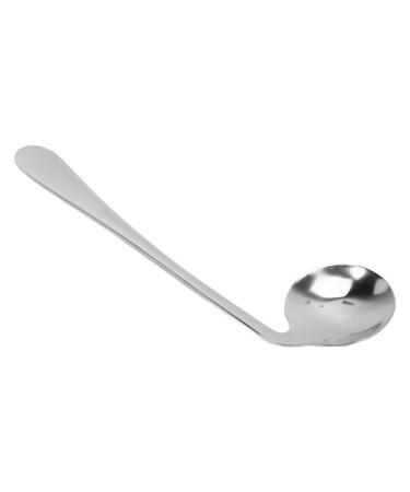 Curved Spoon Reduces Wrist Pressure Stainless Steel Angled Spoon Increases Feeding Easily Used for Arthritis for Parkinsons Disease (Right Hand)