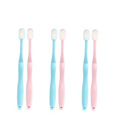 Healeved 6 pcs nano ultrafine soft toothbrush soft fur Japan pregnant woman
