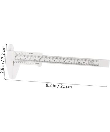 WOFASHPURET Microblading Ruler 5pcs Eyebrow Measuring Ruler Eyebrow Tools Makeup Tools Measuring Tool Wen Wan Eyebrow Card Student - Buy Online on GoSupps.com